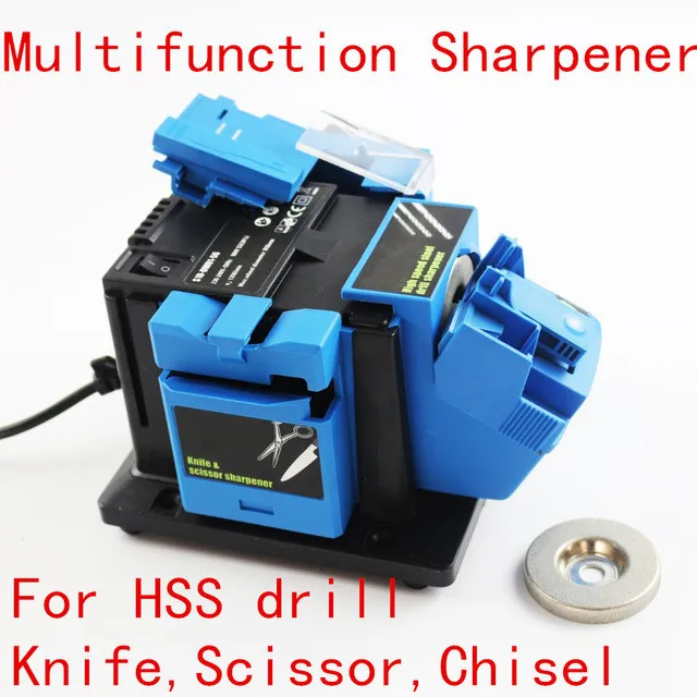 baratas 96 w Multifuncional afiador de facas Casa Ferramenta De Moagem sharpener de faca tesoura cinzel broca Hss broca moedor elétrico