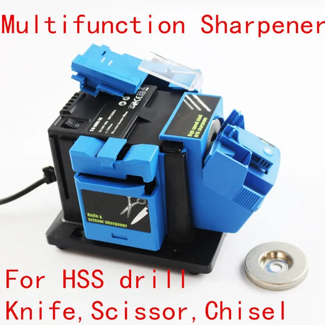 Electric Sharpener Knife Sharpening Machine Scissor Grinding Device 96W  1350Rpm