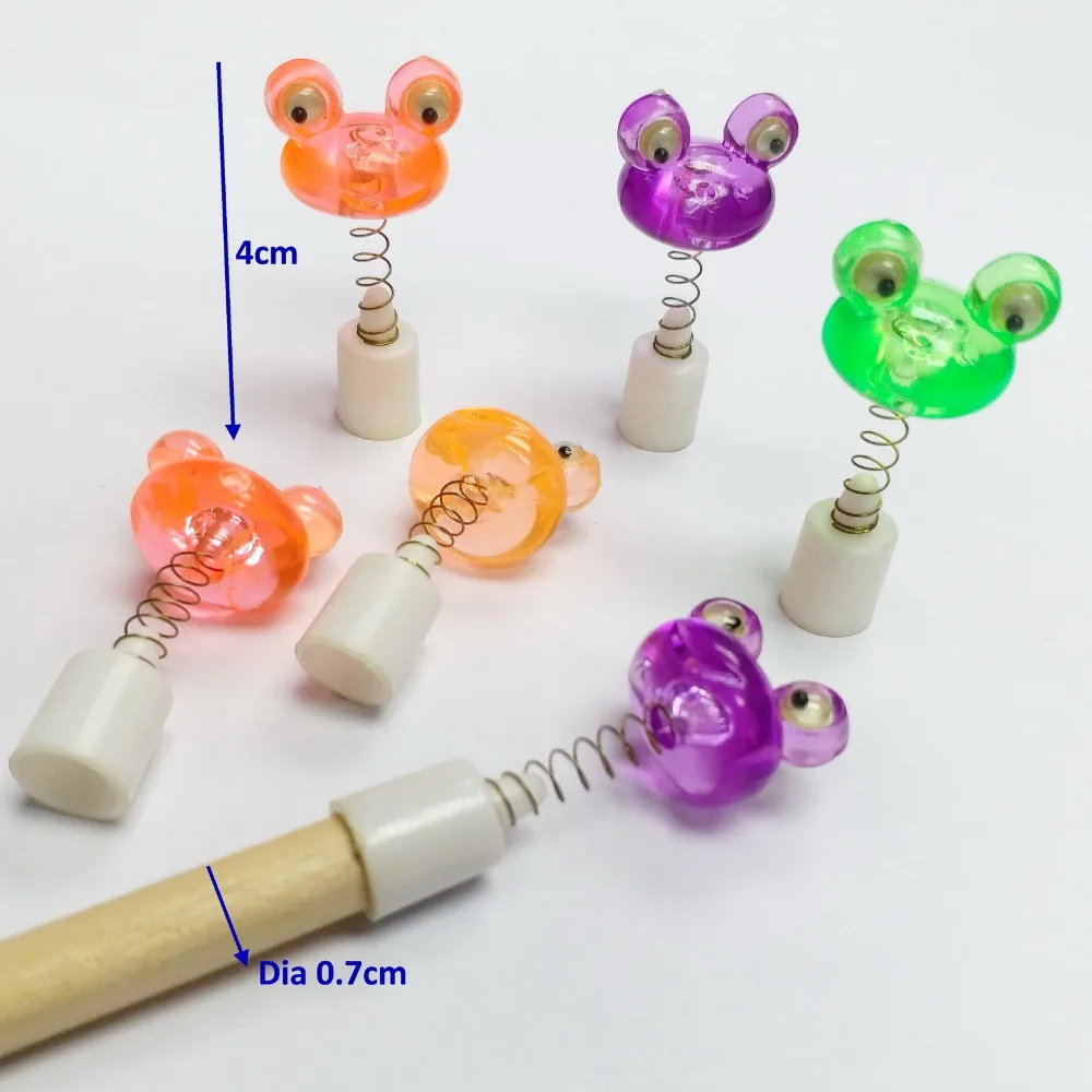 Spring swing head frog pencil top -   2.3g
