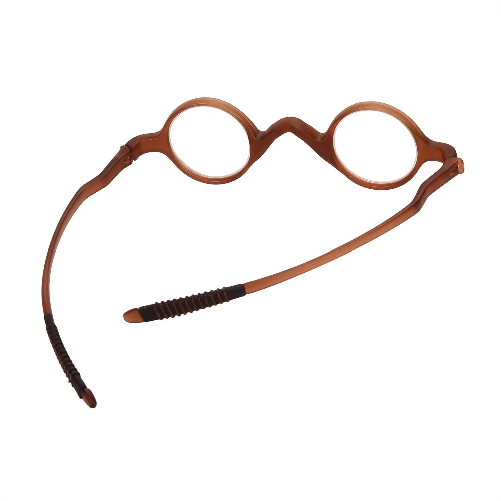 Ceny Agstum mężczyzna kobiet TR90 rocznika małe okrągłe owalne czytanie okulary czytniki 1.0 1.5 2.0 2.5 3.0 3.5