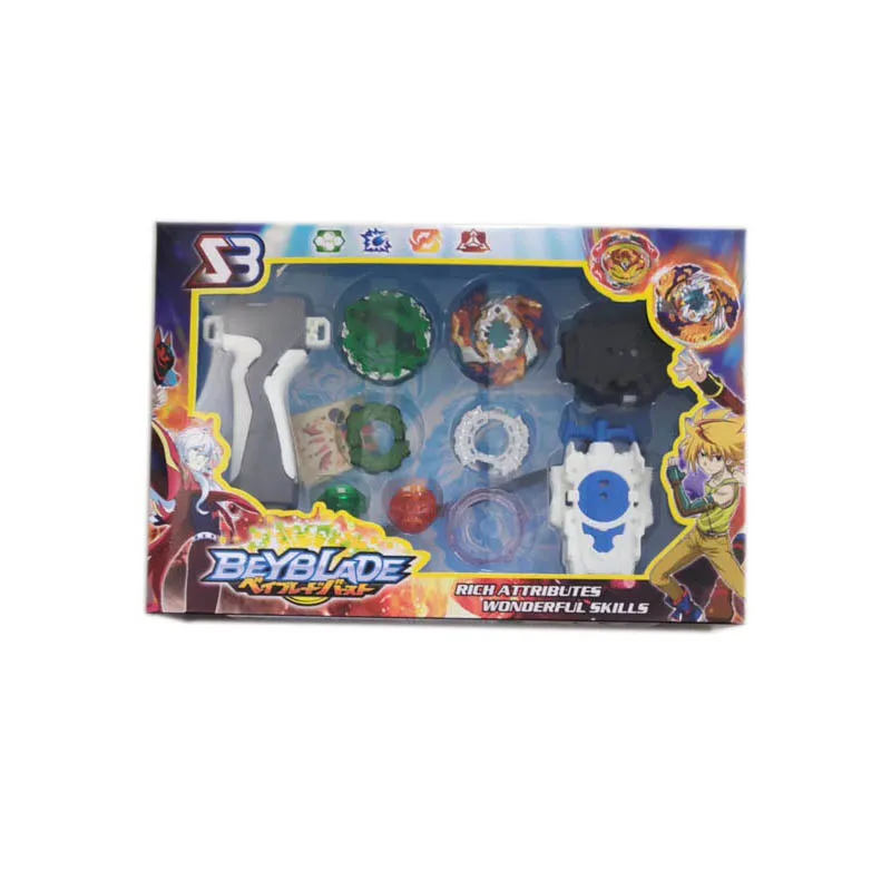 

2019 New BB858D Bey Blade Blayd Spinning Top Metal Fight Bables Beyblade Burst Set Launcher Gyroscope Bayblade Beibleid Blast