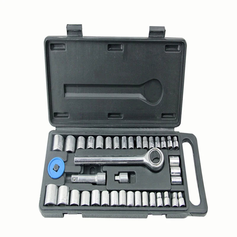 

40pcs Screwdrivers Spanner Ratchet Hand Tools Set For Household Auto Repairing Promotion Multifunction Tools Socket Set