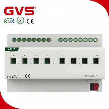

Smart Home 10 years manufacturer GVS K-bus KNX/EIB KNX Switching Actuator 8 fold 16A Switch Actuator