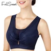 FallSweet Push Up Bras for Women Full Cup Vest Bra Brassiere Plus Size C / D Cup Black Blue Beige ► Photo 1/6