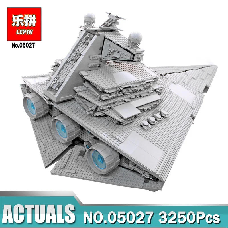 

Super Star Destroyer Model 05027 05028 Building Blocks Compatible LegoINGlys 10221 10030 Star IN Wars Toys Starship 05077