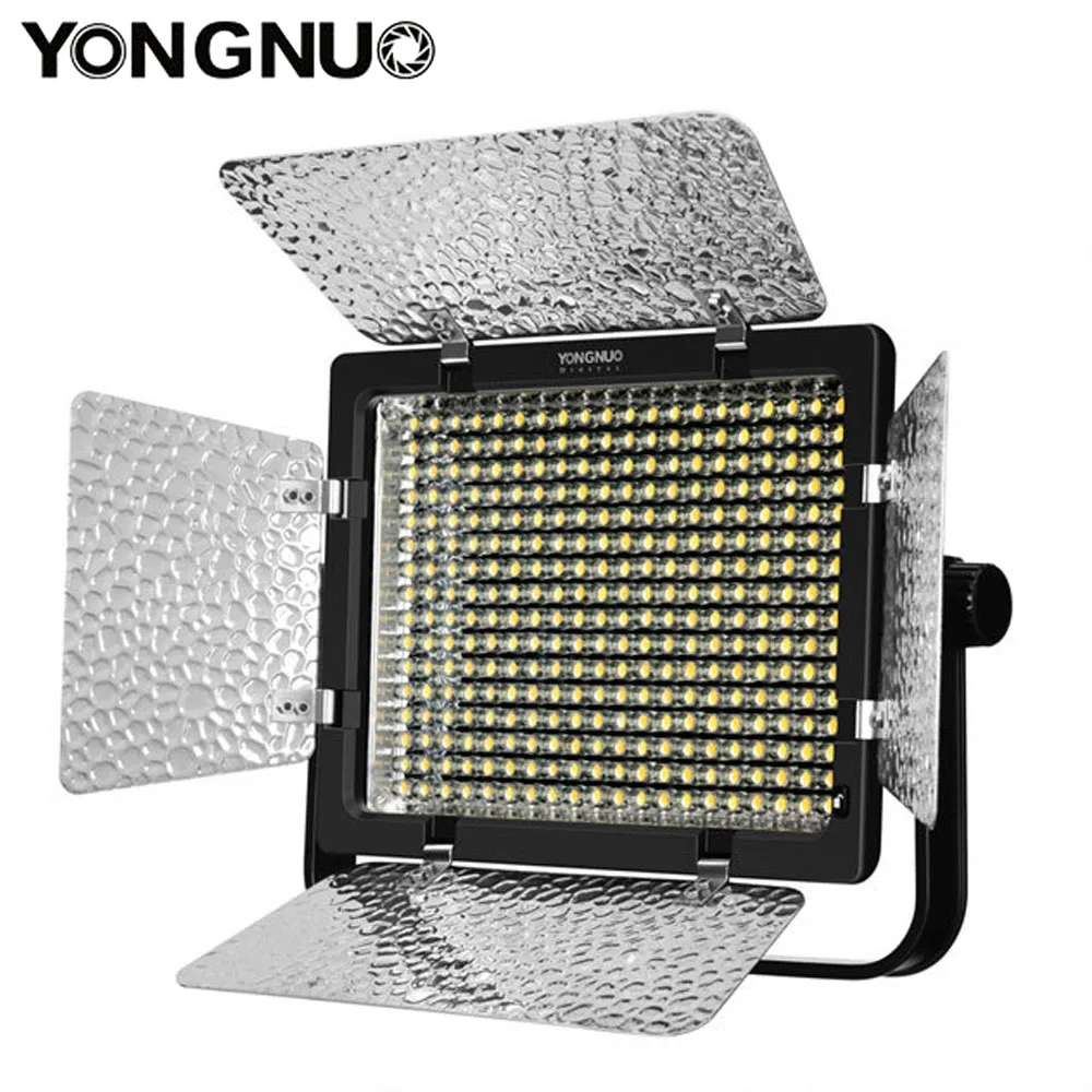 YONGNUO YN320 светодиодный светильник для видео фотостудии светодиодный светильник для видеосъемки с подставкой и держателем высокая яркость для камеры Canon Nikon DSLR