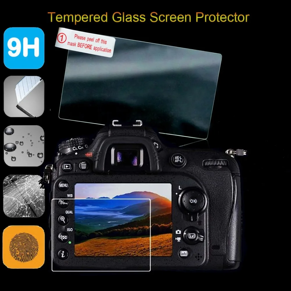 BoxWave Screen Protector Compatible With Canon EOS C100 Mark II - ClearTouch Crystal ToughShield 9H (2-Pack), Clear 9H Tough Flexible Film