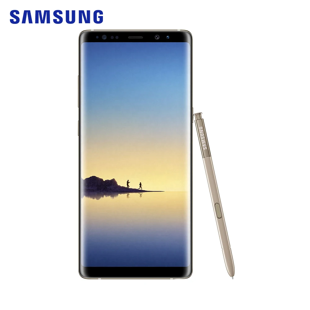 Samsung Galaxy Note8 SM-N950F 6 ГБ Оперативная память 64 Гб Встроенная память samsung 8-ядерный 6,3 дюйма 12 МП смартфон 2960x1440 пикселей Золото мобильного телефона