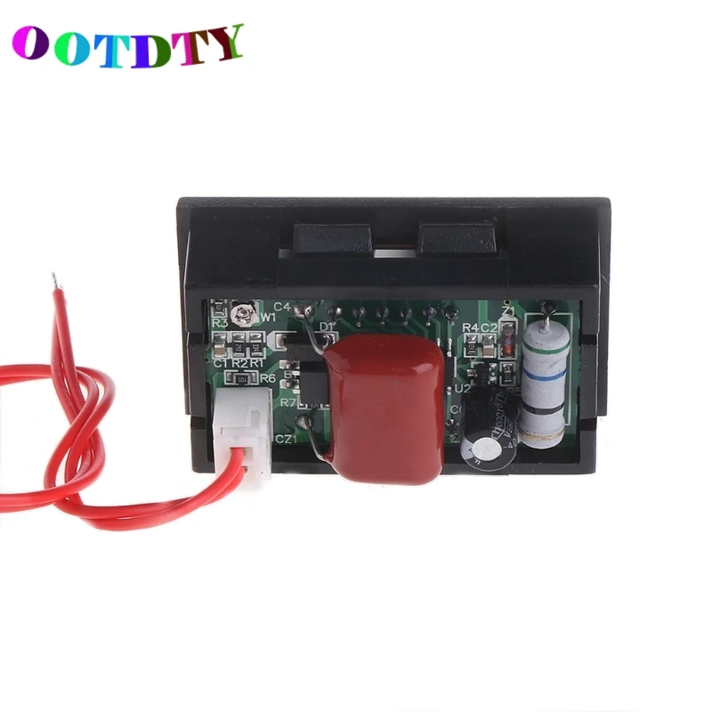 Цифровой светодиодный вольтметр OOTDTY 2 провода 0 56 дюйма 30 500 В переменного тока
