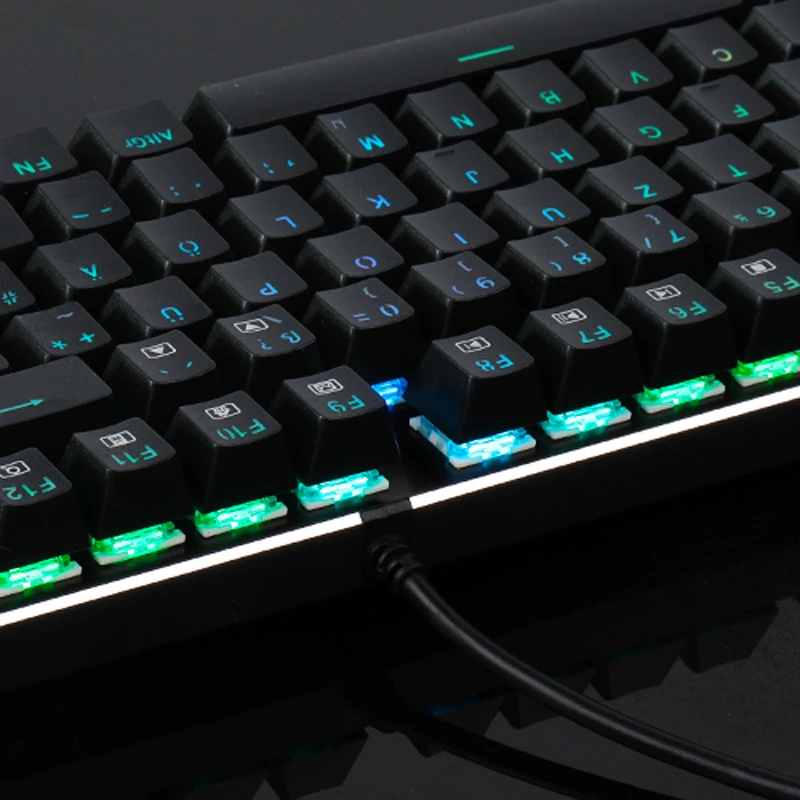 Механическая игровая Проводная клавиатура Redragon K556 переключатель коричневого