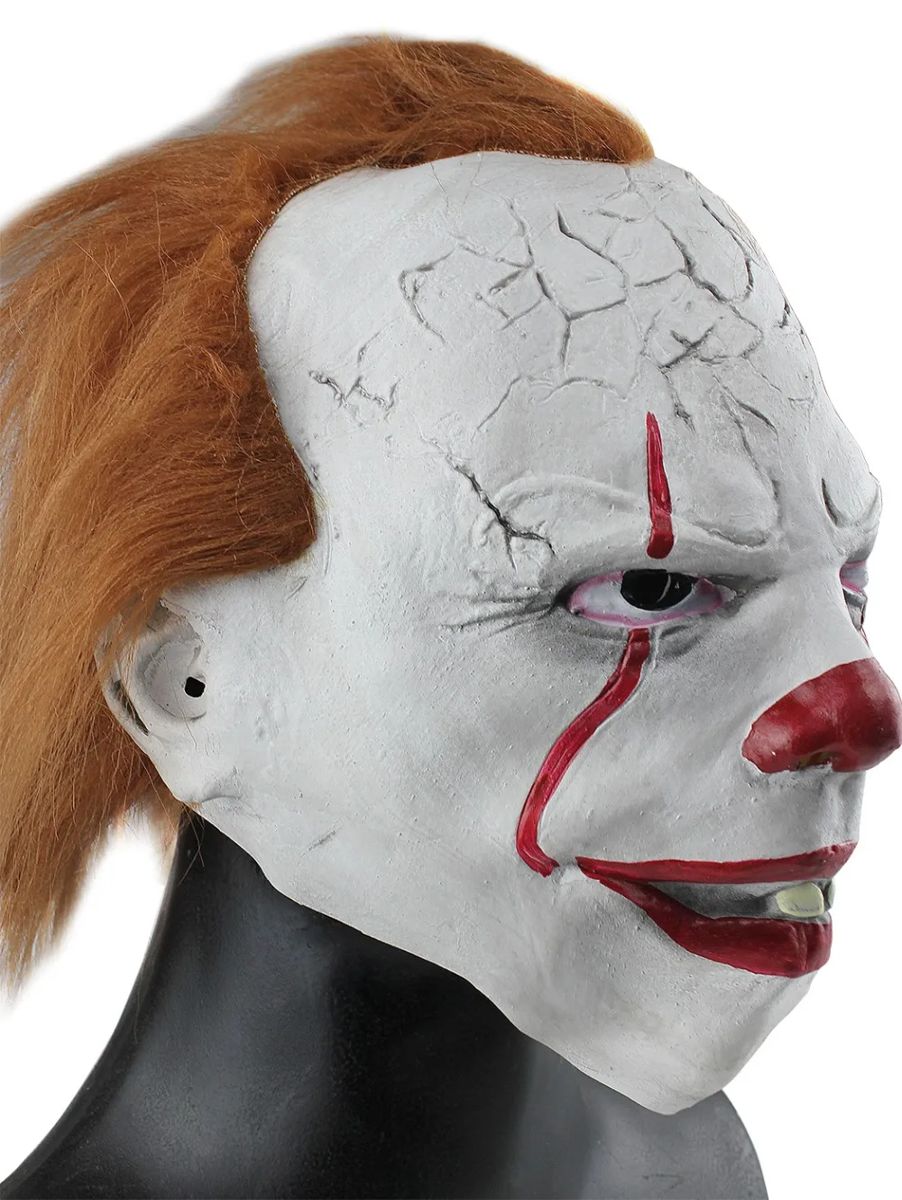 Высококачественная маска клоуна из фильма Pennywise для Хэллоуина вечерние