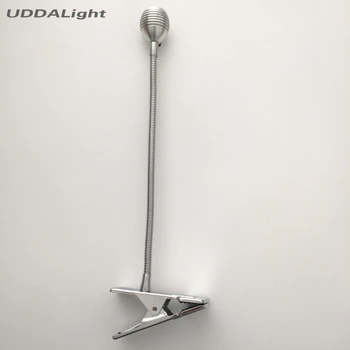 

table lamp with clamp reading bedroom lighting 1-3w clap light switch plug