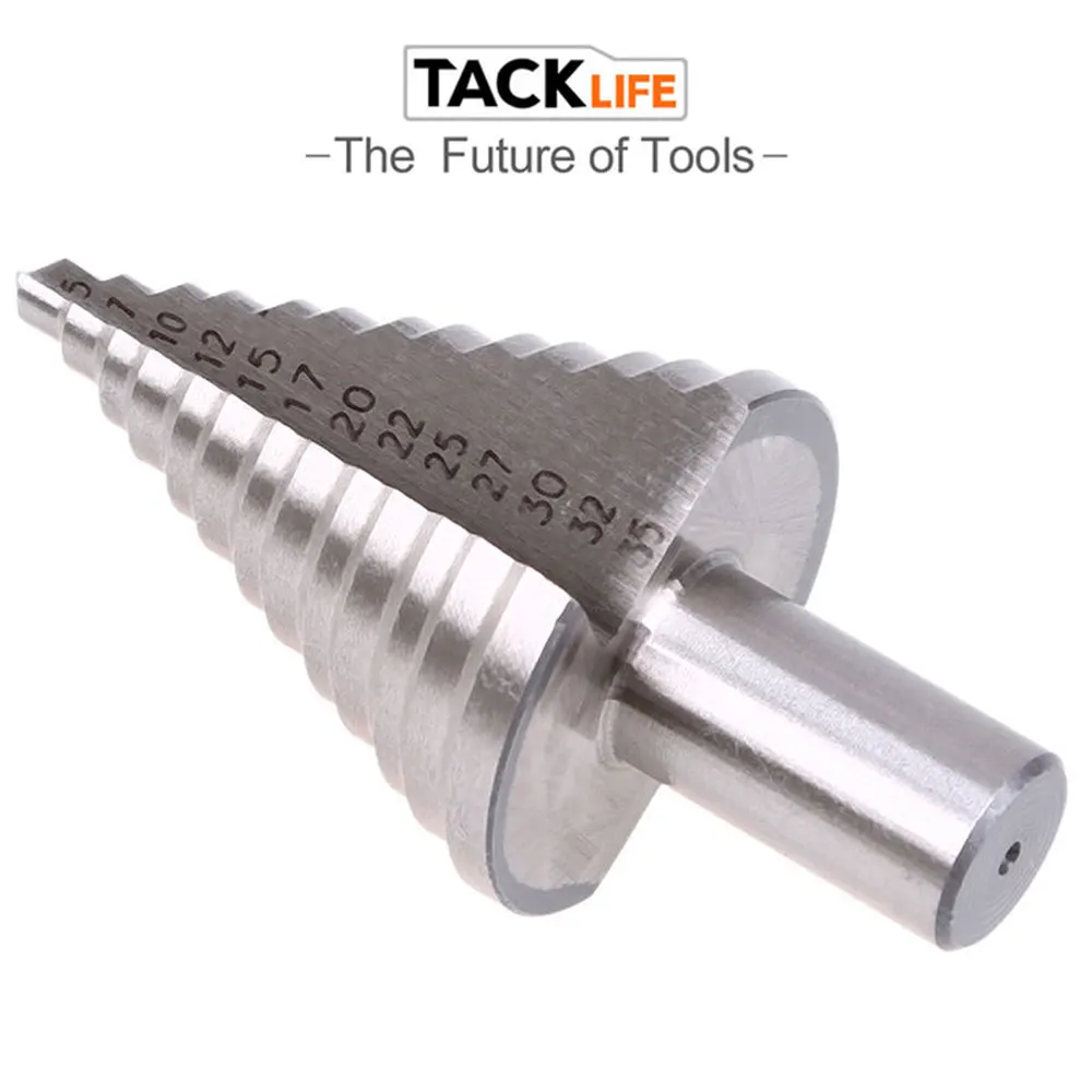 High Speed Steel Silver Convenience Tools Multiple Hole Cutter Hex Titanium Step Drill Useful Countersink Gadget Sheet Kit