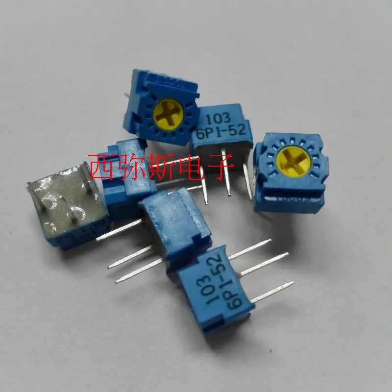 Original new 100% single coil precision adjustable resistor GF063P1-B103K B10K potentiometer (SWITCH) | Обустройство дома