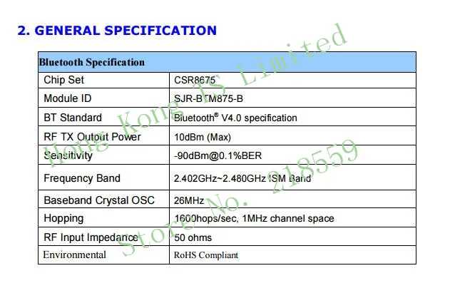 BTM875-B CSR8675 PA212 Bluetooth 5,0 цифровой интерфейс аудио выход Модуль LDAC CSR8675 IIS ies