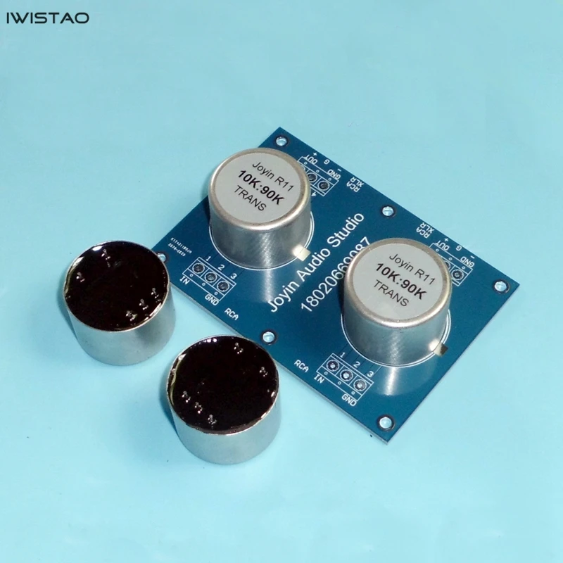 

3 times Audio signal Boosting Transformer Input Isolation 10K:90K Permalloy Wide Frequency Response