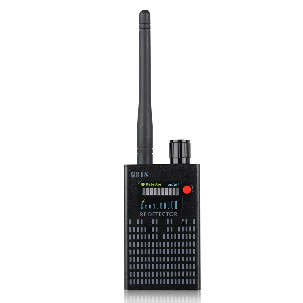 Super Anti-spy Bug GPS Camera RF Signal Detector GPS Tracker Wireless Camera Ultra-high Sensitivity GSM Device Finder G318
