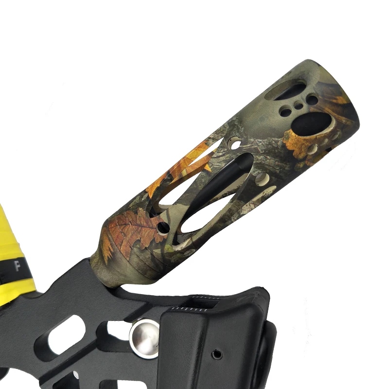 Lega di alluminio Compound Bow Stabilizer Ammortizzatore Ammortizzatore Tiro