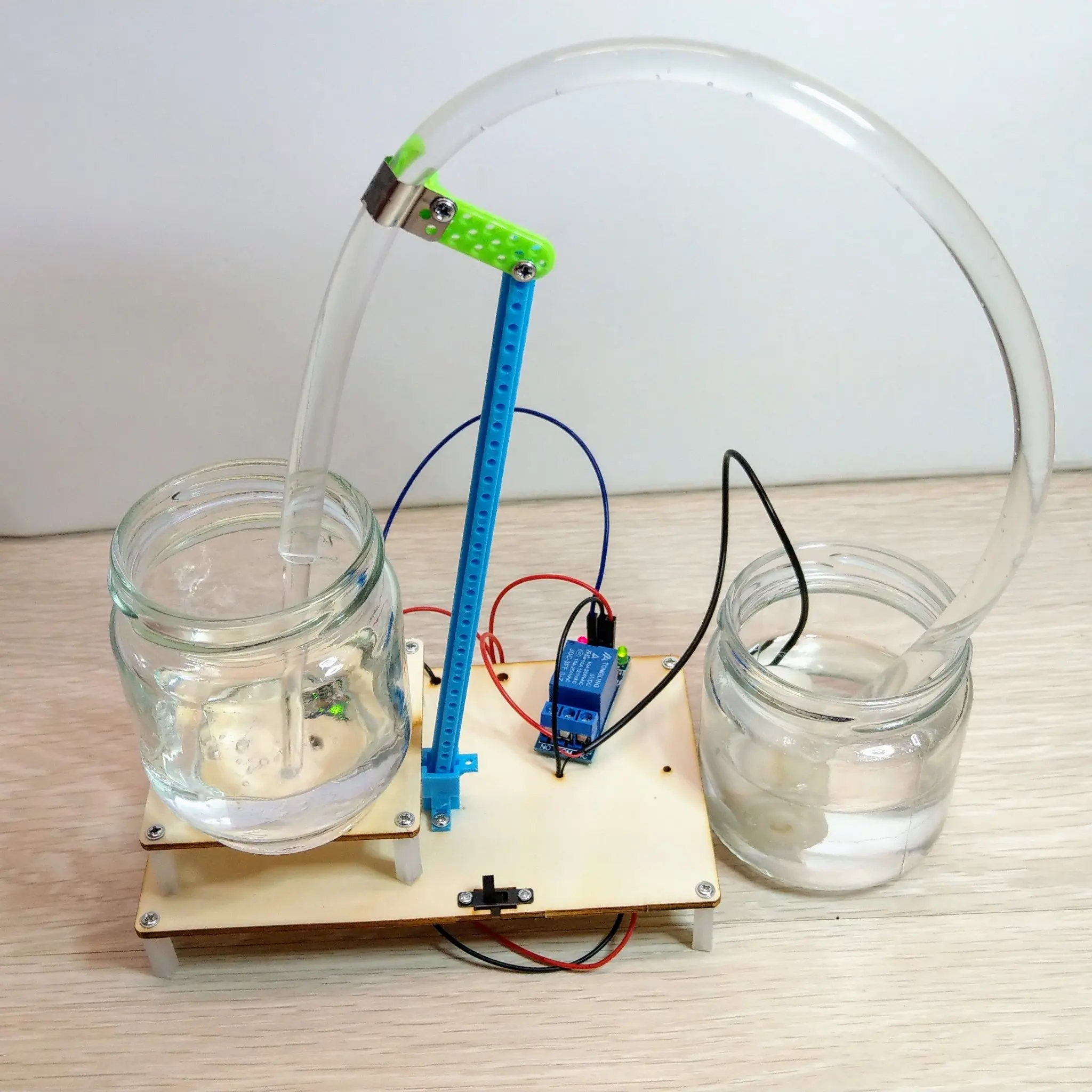 Happyxuan Automatic Water Dispenser Kids DIY Science Project STEM Educaiton Kits School Physics