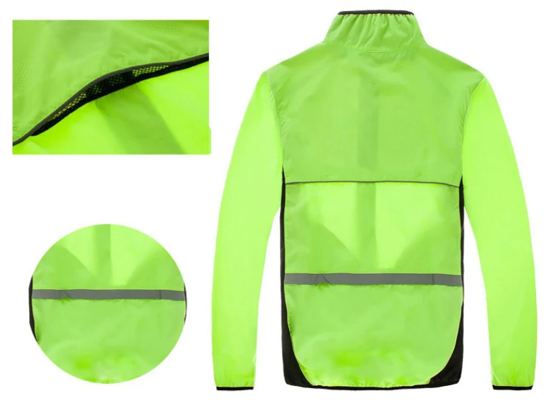 Светоотражающая куртка для велосипедного спорта велосипедный дождевик ветровка дождевик велосипедная одежда Maillot Ropa Ciclismo кофта для бега