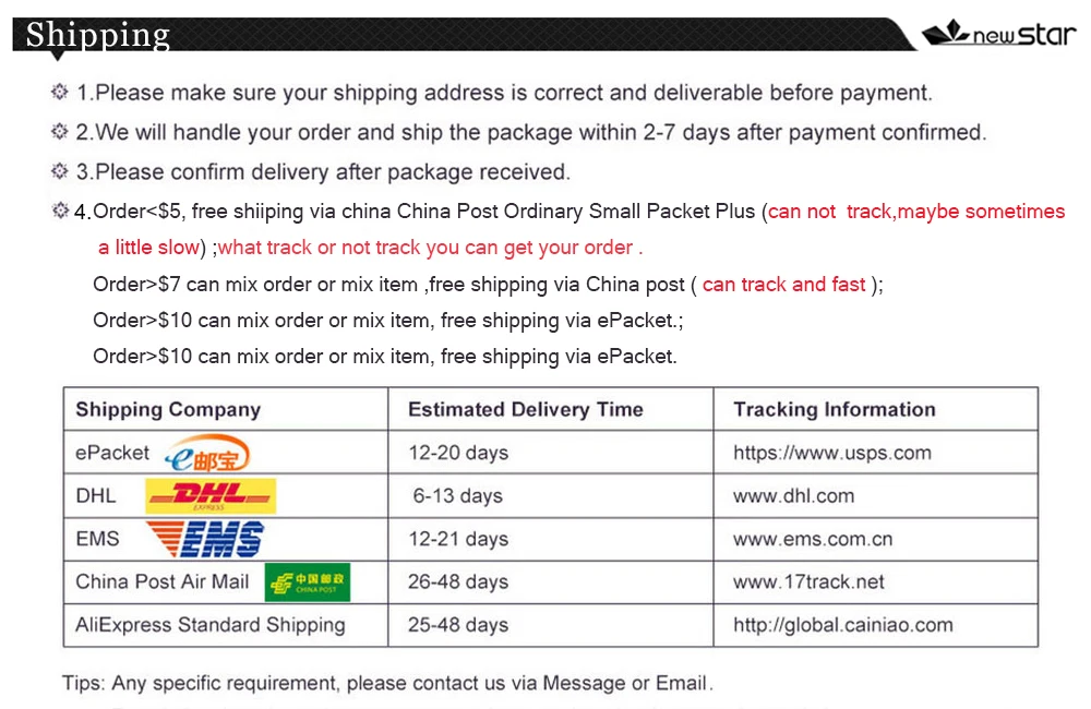 Shipping 5