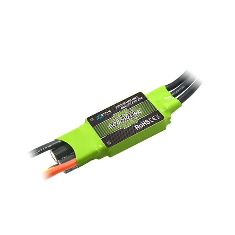 ZTW Богомол тонкий 60a/80A ЦМП 8a бесщеточный ESC Скорость контроллер для RC FPV-системы
