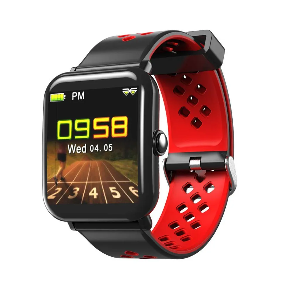 

Smartwatch,IP68 Waterproof Fitness Tracker Heart Rate Monitor Smart Watch,Bluetooth Tracker Smart Bracelet Wristband Men/Women