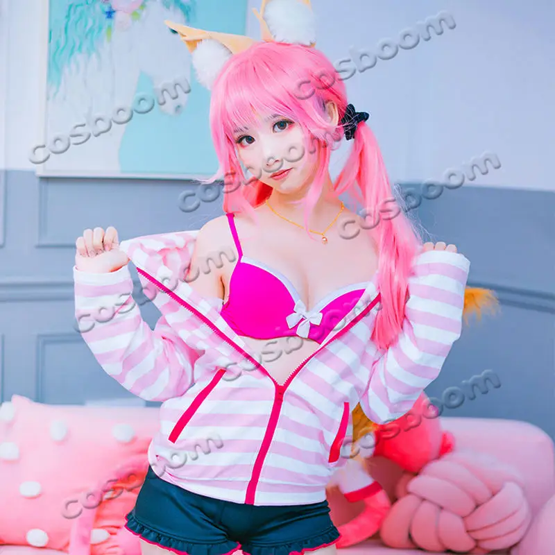 fate extra ccc Tamamo no Mae cosplay costume06