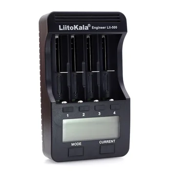 

2018 Liitokala Lii-500 NiMH Battery Charger,3.7V 18650 18350 18500 17500 10440 26650 1.2V AA AAA 5V output LCD smart charger