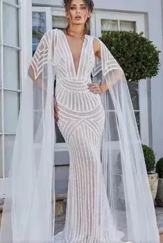 

JIANXI.C-6139 good looking embroidery tull net lace fabric french net lace fabric with sequins for evening dress/fashion show