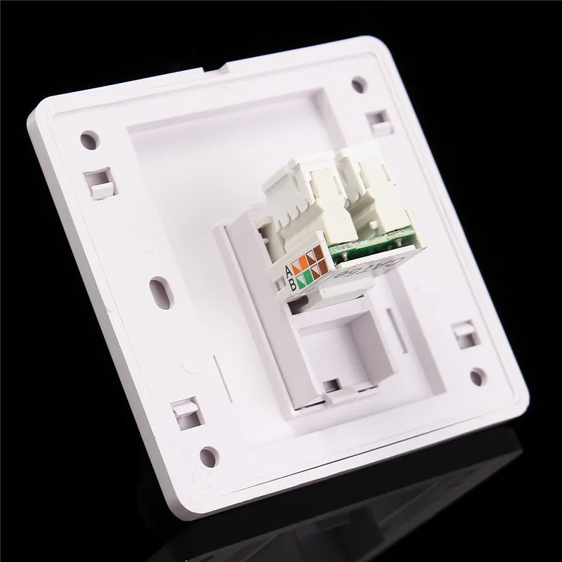 86 Тип ПОРТ UTP CAT5E Сетевая розетка компьютерная Сетевая розетка панель Ethernet порт Модуль