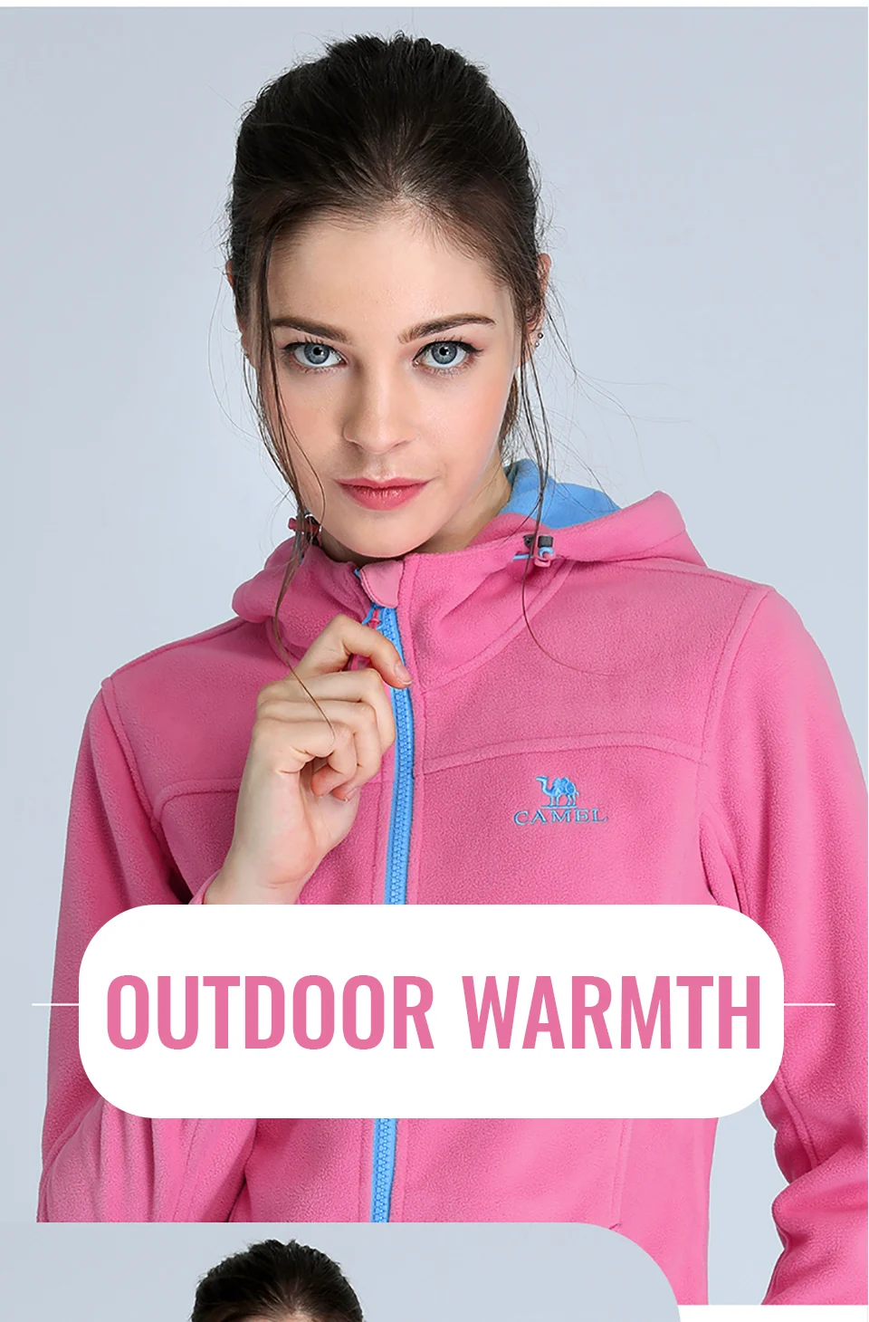Esportes ao ar Trekking à Prova de Vento Camelo Feminino Inverno Velo Jaqueta Softshell Cabolsas Livre Caminhadas Acampamento Esqui Respirável Jaquetas 7 trekking à prova de vento respirável jaquetas
