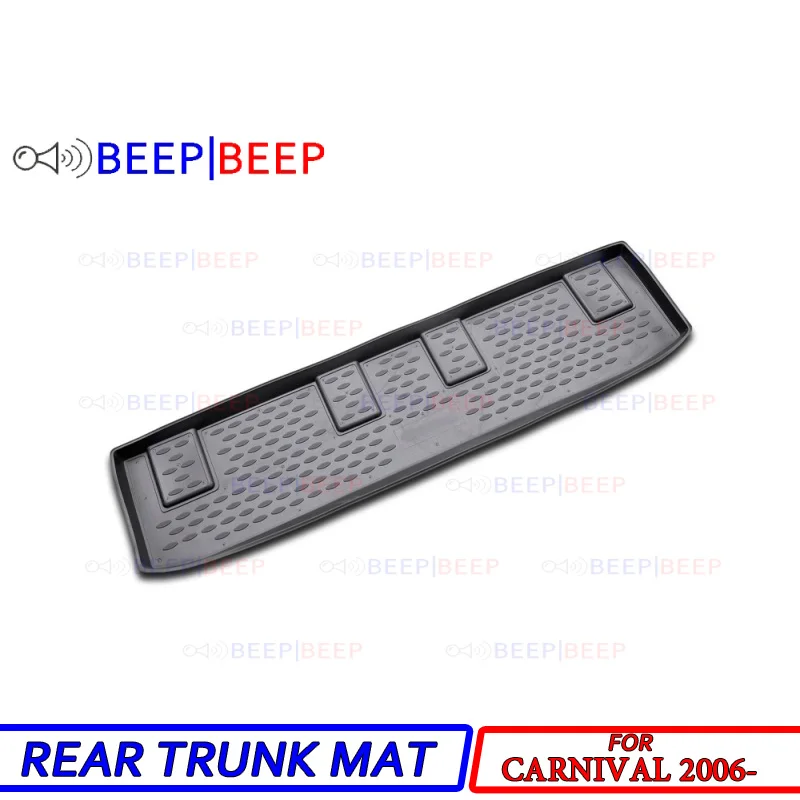 

For Kia Carnival 2006- car trunk liner boot cargo mat tray floor carpet boot cargo rear mat luggage car styling decoration