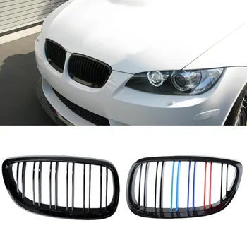 

2Pcs Style Front Kidney Grilles Grill For BMW E92 E93 2006 2007 2008 2009 Racing Grills