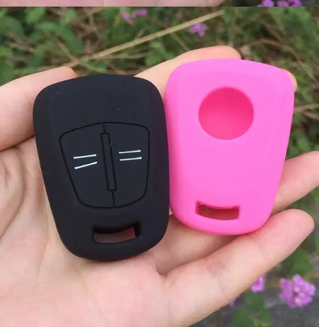 silicone car key cover case shell for Vauxhall Opel Corsa Agila Meriva 2 Button Key Cover | Автомобили и мотоциклы