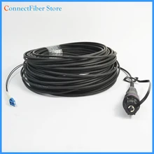 Водонепроницаемый FTTA волоконно-оптический LC дуплексный наружный кабель