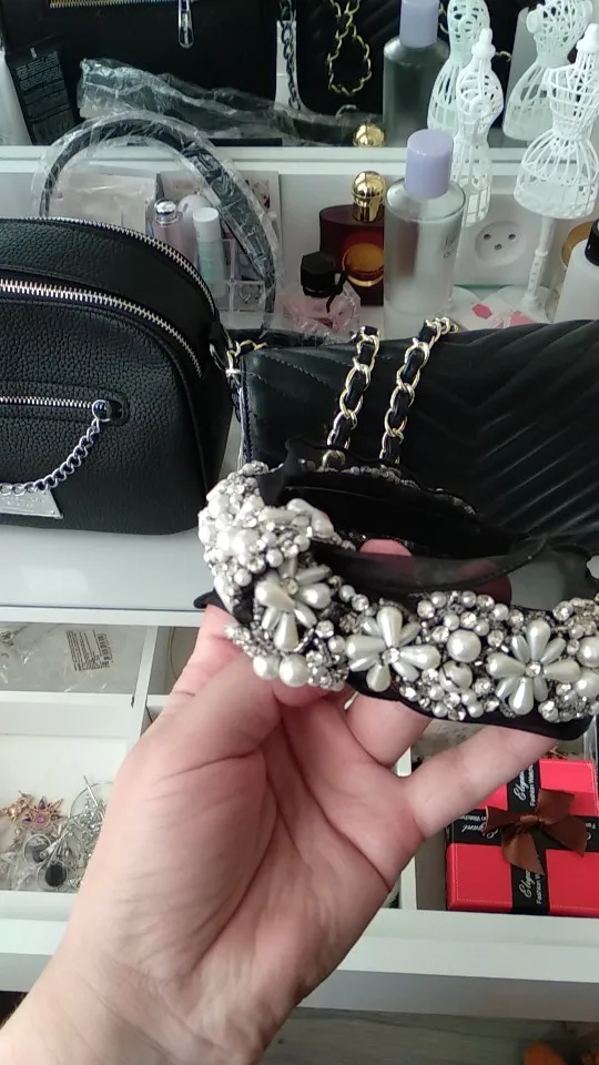 Black Lace Bow Headband photo review