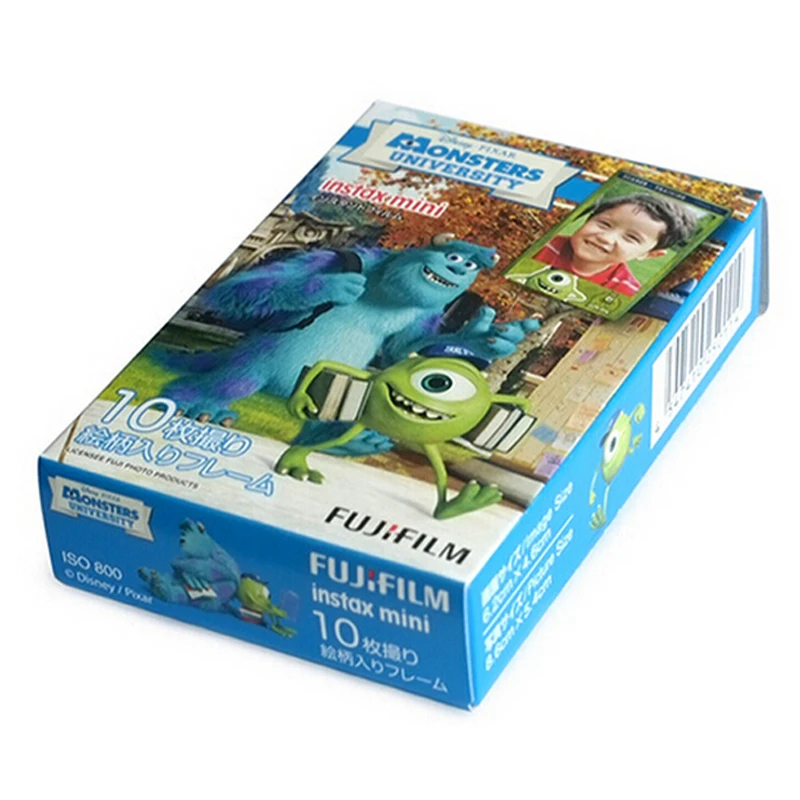 Fujifilm Instax Mini Monsters Университетская мгновенная 10 пленка для Fuji 7s 8 + 9 25 50s 70 90 300 SP 1 2