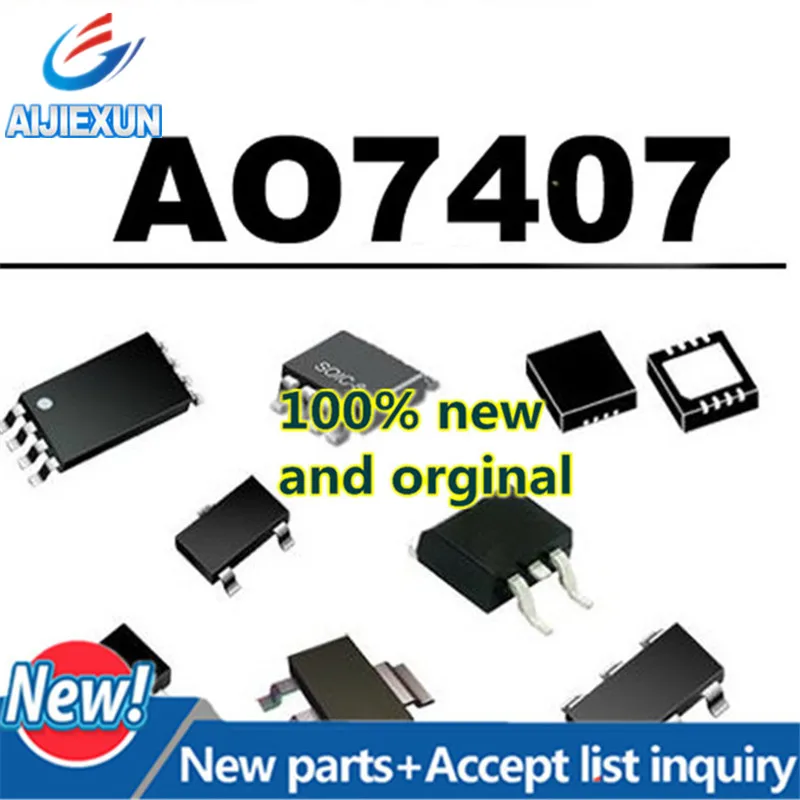 10 шт. 100% новый и оригинальный A07407 AO7407 SOT323 MOS 20V P-Channel MOSFET в наличии | Обустройство