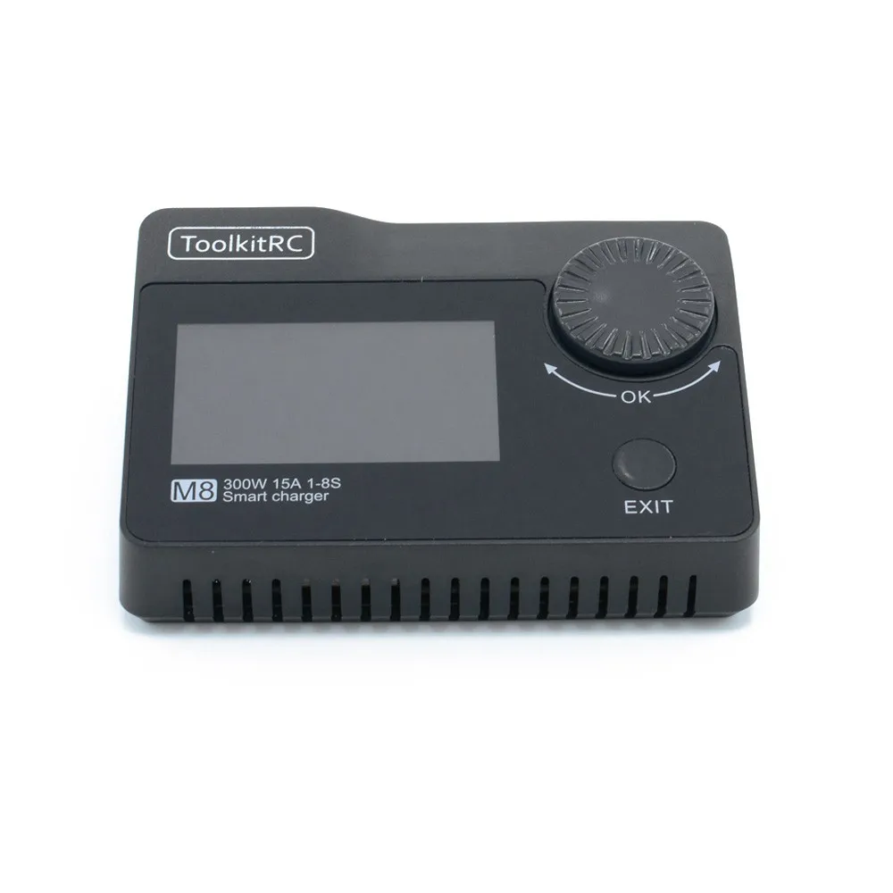 

ToolkitRC M8 300W 15A Charger, Cell Checker, Servo Tester