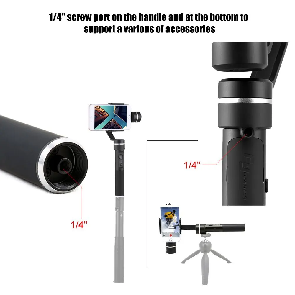  FeiyuTech SPG 3-Axis Gimbal Handheld Smartphone Stabilizer for iPhone 8 8 PLUS Xiaomi Samsung S8 Zo