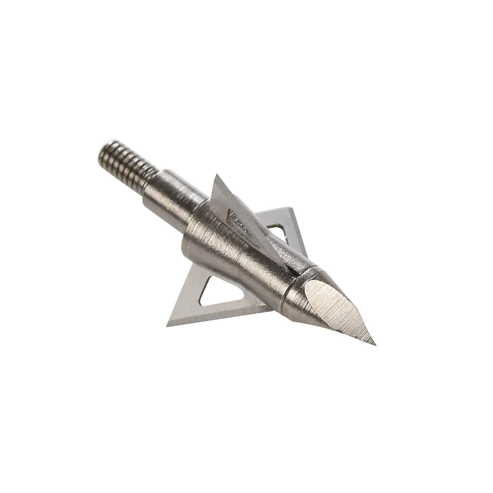 12X Broadheads 100 Grain 125 охотничья стрела с 3 лезвиями для стрельбы из лука лук на открытом