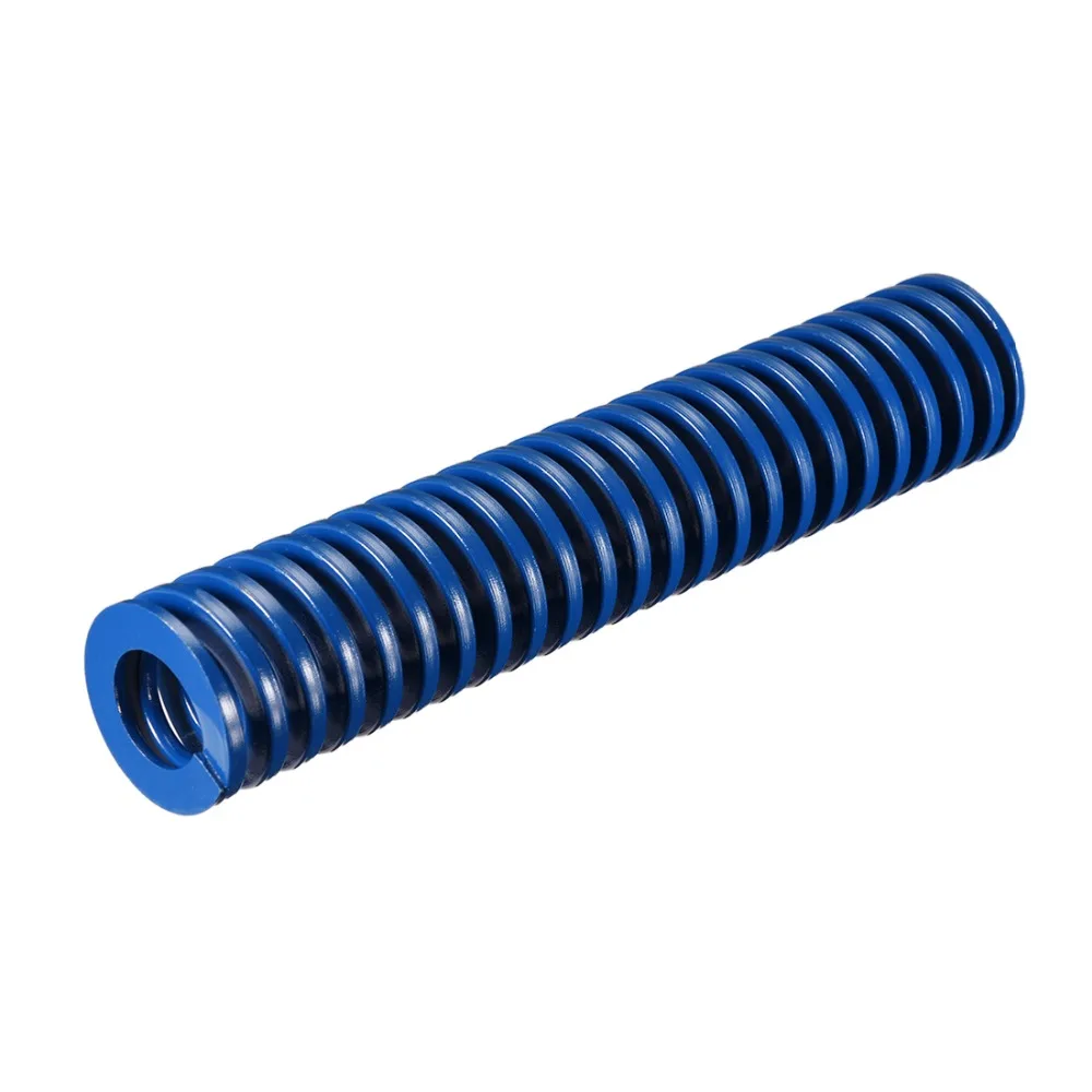 

UXCELL 1Pcs Spring 30mm OD 100/150mm Long Spiral Stamping Light Load Compression Mould Die Springs Blue For Plastic Injection