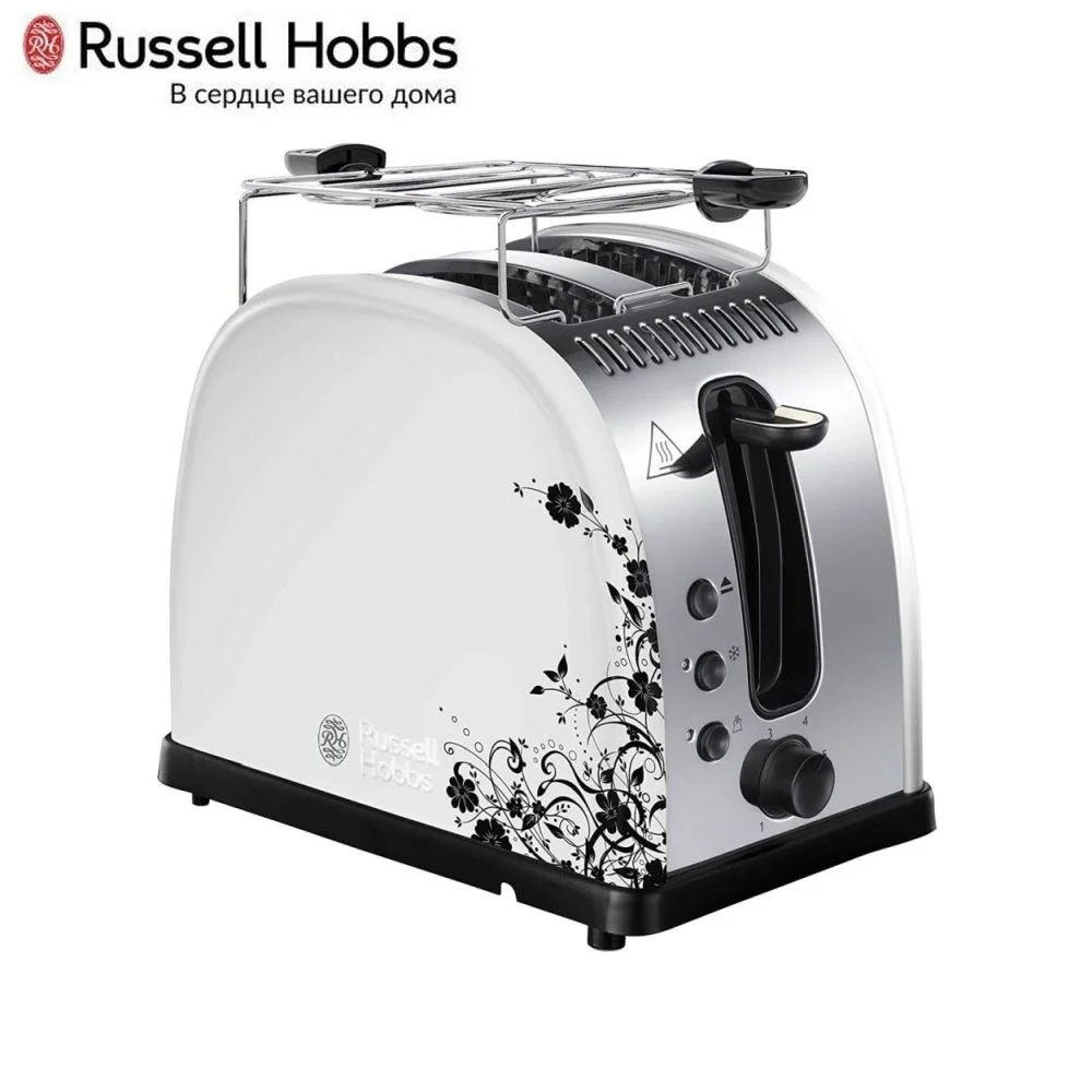 Тостер Russell Hobbs 21973 56 тостер бытовые кухонные приборы приготовление жарки хлеба