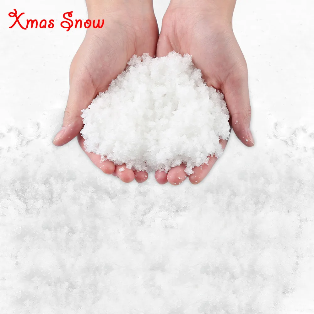 5 Packs Instant Snow Artificial snow Magic snow Simulation Snow Fake