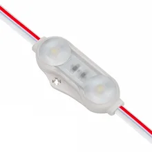 60 шт. 2 светодиодный s 180 Deg задний свет 1,2 Вт Светодиодный модуль впрыска DC12V белый 2835 SMD водонепроницаемый декоративный свет для буквенного знака