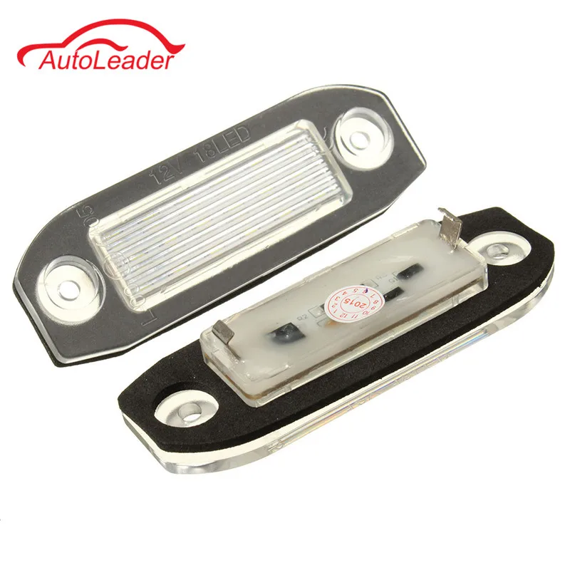 2шт 18 LED номерного знака свет номер лампа для Вольво S40 S60 на S80 V50 с ХС60 ХС70 ХС90 V50 или e-отмечены белым 2шт 18 LED номерного знака свет номер лампа для Вольво S40 S60 на S80 V50 с ХС60 ХС70 ХС90 V50 или e-отмечены белым