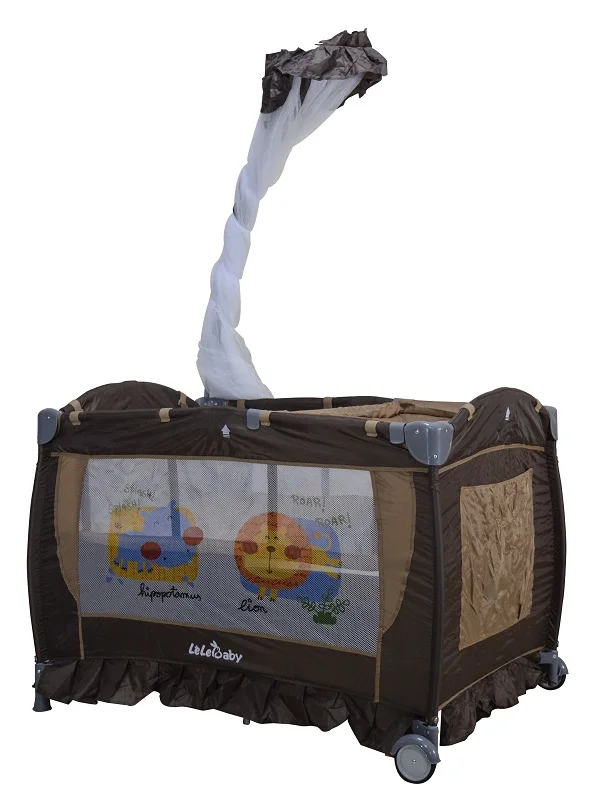 Lelebaby HH01 переносная детская кроватка Многофункциональный Складная Кроватка для