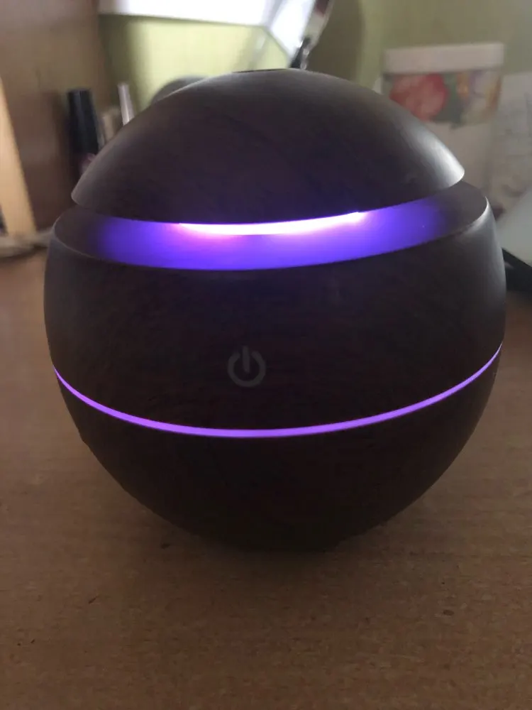 USB Round Aroma Essential Oil Diffuser