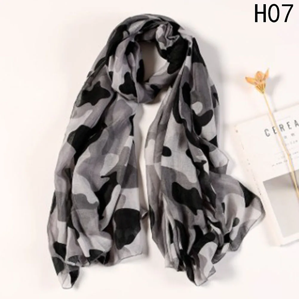 Military Camouflage Scarf Breathable 90*180cm Headband Scarf Fast Dry